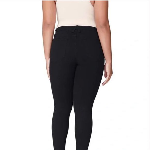 Good American Good Mama Low Rise Maternity Jeans in Black - Picture 3 of 4